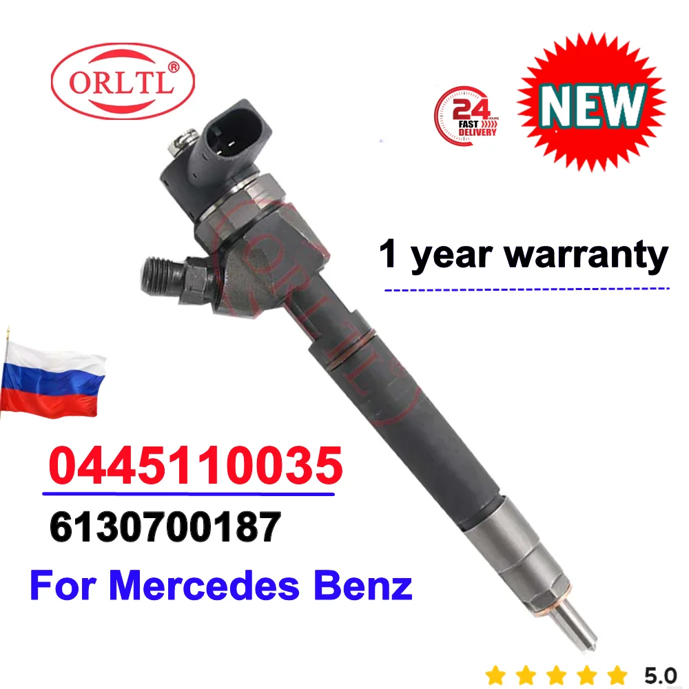 

0445110035 A6130700187 Diesel Injector Fuel Nozzle 0 445 110 035 0445 110 035 for Bosch Mercedes-Benz ORLTL