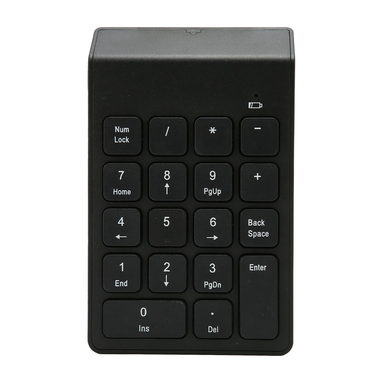 2.4G Wireless Numeric Keypad Chocolate Keys Plug and Play 18 Keys Number Numpad for Bank Accountant