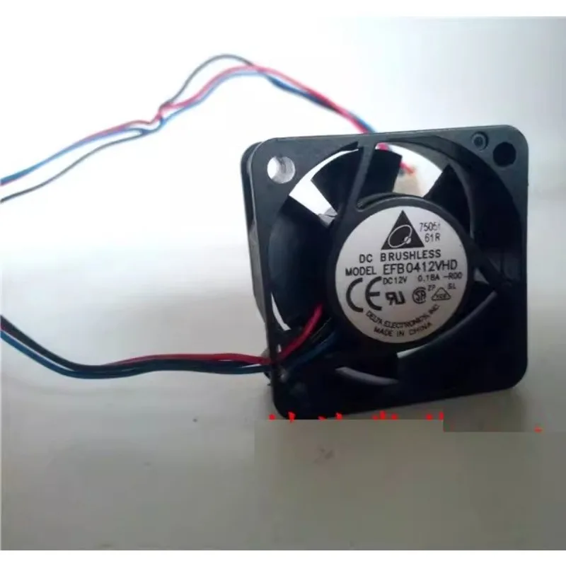 New Cooler Fan for Delta EFB0412VHD-R00/F00 4020 4CM 12V 0.18A Ball Fan 40X40X20MM