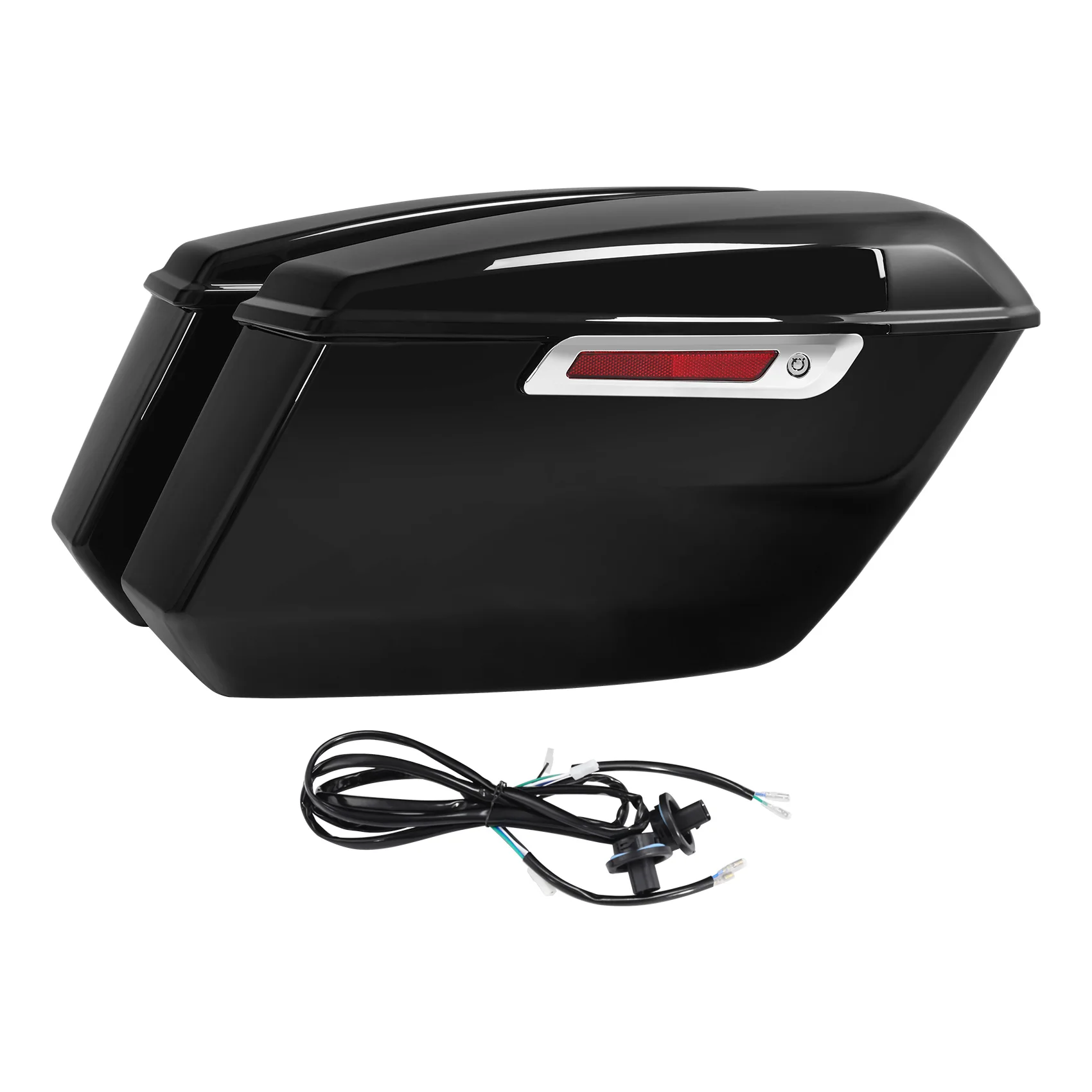 

Vivid Black Saddlebag Fit For Harley CVO Street Road Glide FLTRXSE FLTRXSE 2023-2025 2024