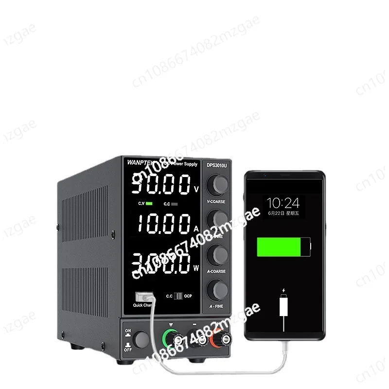 

Adjustable DC regulated power supply 30V60V10A electroplating burning machine notebook mobile phone repair