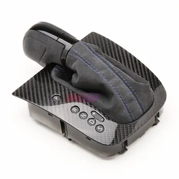 Řadicí páka DSG pro VW Golf 6 7 R GTI Passat B8 CC R20 Jetta Mk6 Gli DSG boční kryt kožené řadicí páky DSG Golf 7R 10 nejlepší prodej řadicí páka mk6 gti dsg - №7