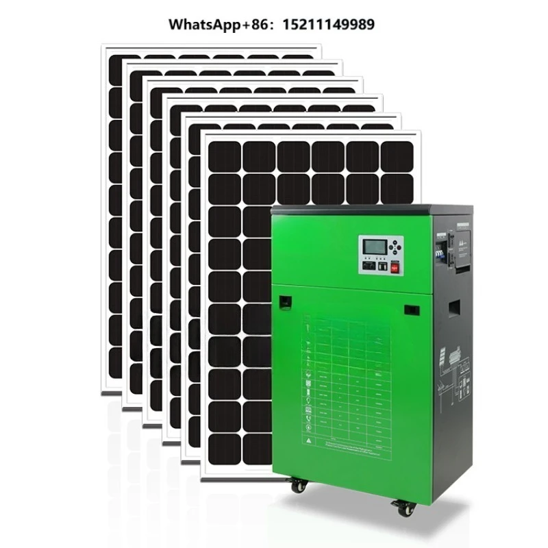 Portable Solar Power Generator for Air Condition Solar Electricity Generating System for Home