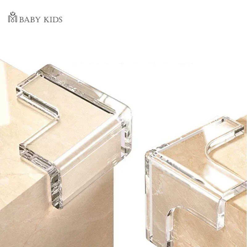 Silicone Baby Child Safety Table Guards Corner Anti-collision Clear Rubber Furniture Corner Edge Table Cushion Guard Protector