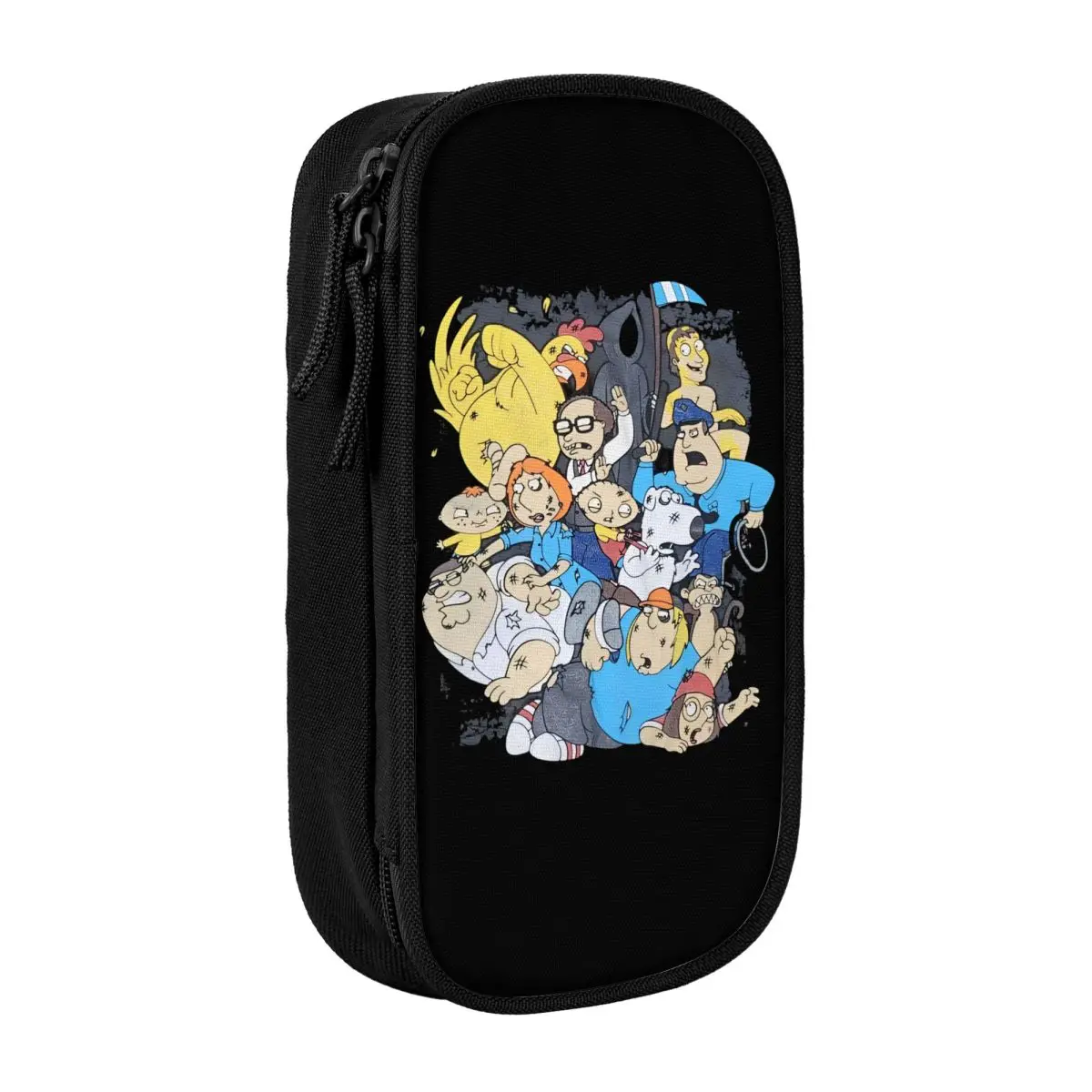 

Y2K Families Guys Major Characters Куриные пеналы Коробка для ручек Сумки для детей Большой пенал для хранения студентов Школьный пенал на молнии