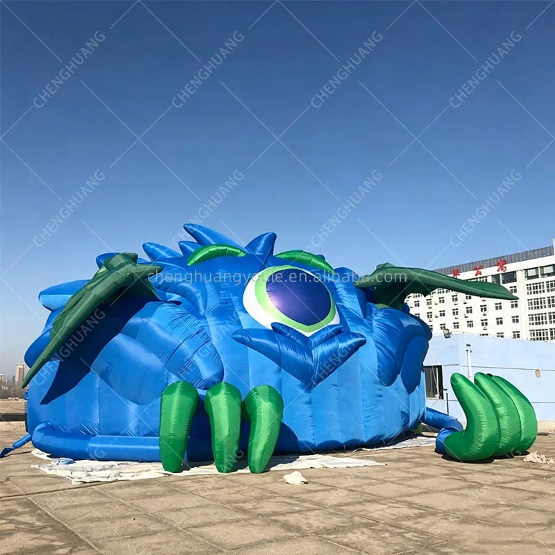 Giant Inflatable Sea Monster Backdrop, Stage Decor Props Bizarre Theme Party, Exhibition, Music Festival & Advertising Display