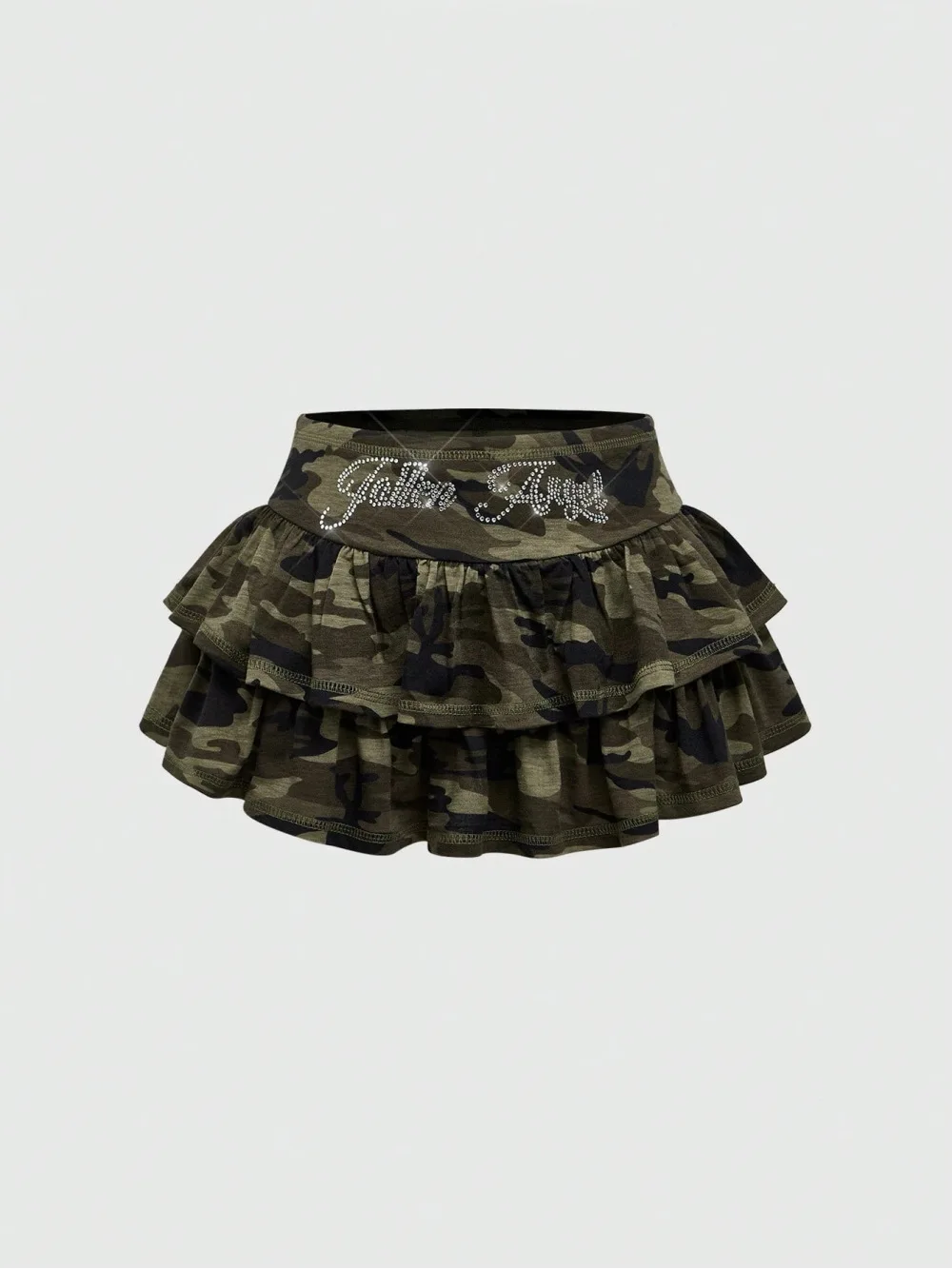 

Новая американская плиссированная короткая юбка с камуфляжным принтом и горячим тиснением 2026 года для женщин, милая и стильная, модный летний тренд в стиле Ins.