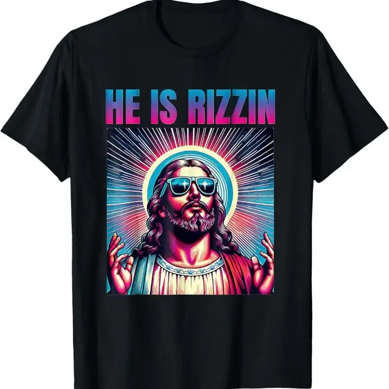 He Is Rizzin Happy Easter Day T Shirt