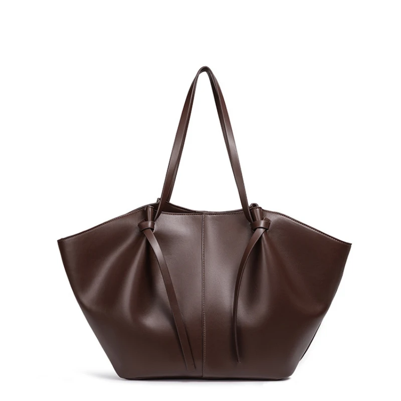 Winged Tote Bag For Women Large Capacity Lightweight PU Leather Top Handle Satchel Commuter Mommy Purse 2026 New view 4