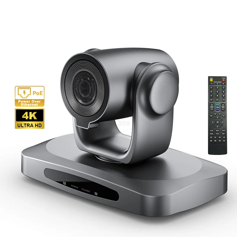 4k Video Livestream Camera Live Streaming Broadcast Camera Sdi/USB/NDI/HDML Ptz 30x Video Conference Camera