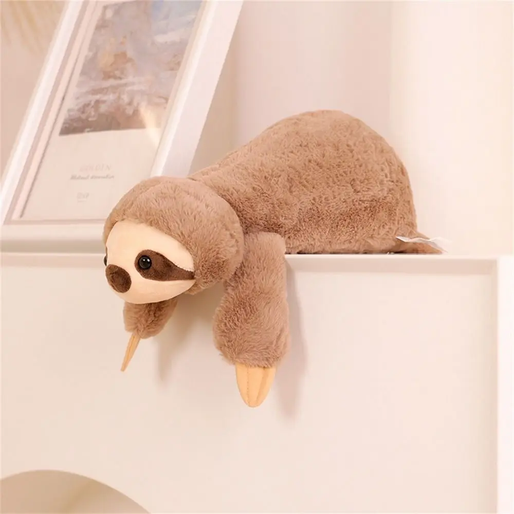 Toys Crocodile Fluffy Toys Lying Pillow Racoon Sleeping Doll Animal Plush Toy Lazy Animal Plush Doll Sloth Stuffed Animal