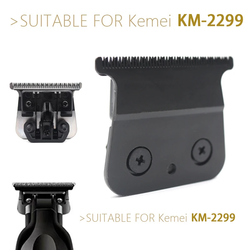 For Kemei KM-2299 Replacement Blade Professional Hair Trimmer Cutting Knife Head Parts Accessories