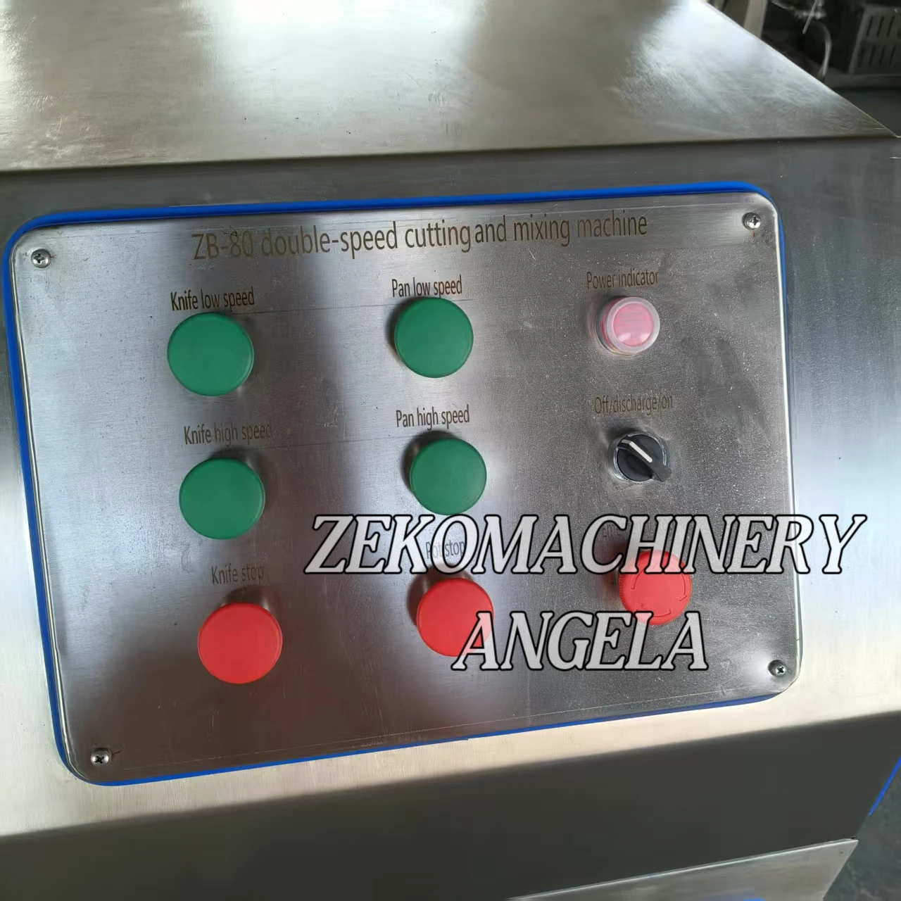 ZB80 Vleesschaal Cutter Efficiënte Worst Vleeshakselaar