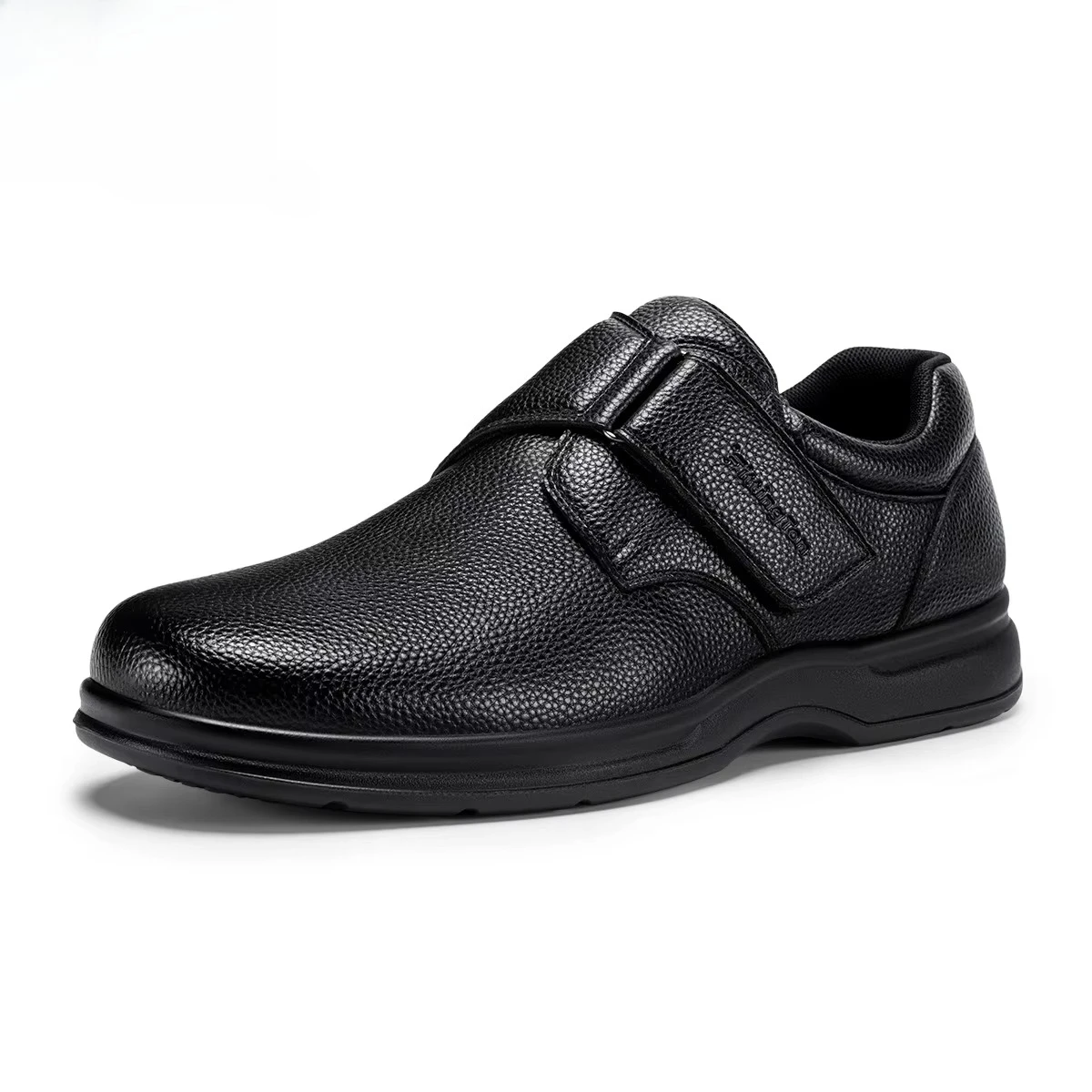 Fittington Extra Wide Toe Men's Dress Shoes Comfort Causal Formal Business Wedding Shoes for Men Easy to Wear Arch Support
