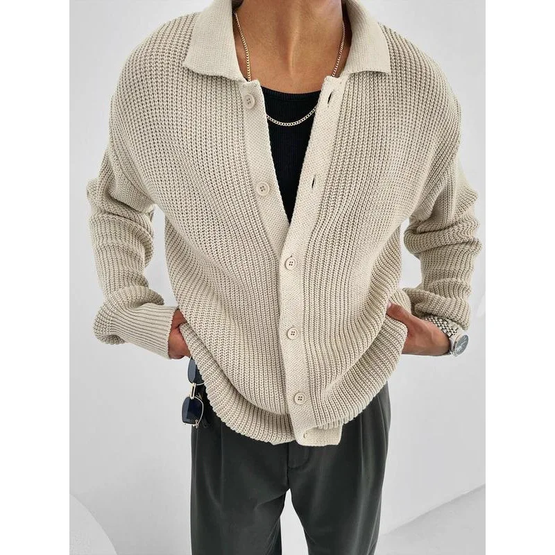 

Loose Knit Cardigan Women's Spring Season Fashion Embroidered Sleeve Other Fabric Non-deformable Knitted Open Cardigan