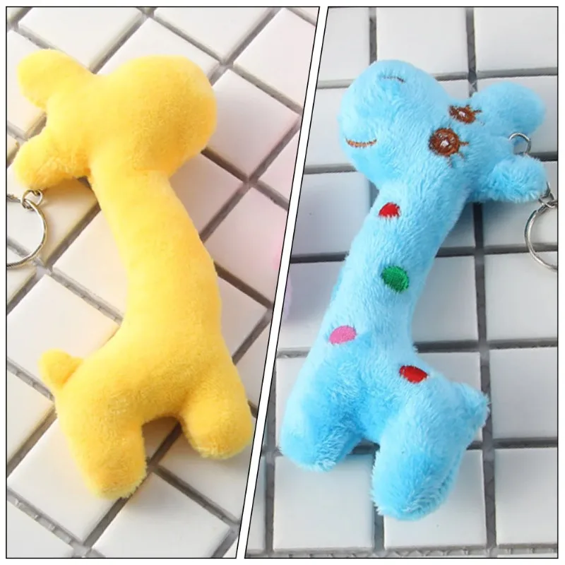 1PC 9CM Kawaii Plush Giraffe Stuffed Animal Cartoon Doll Soft Cute Plush Funny for Kid Baby Children's Birthday Gift Toy