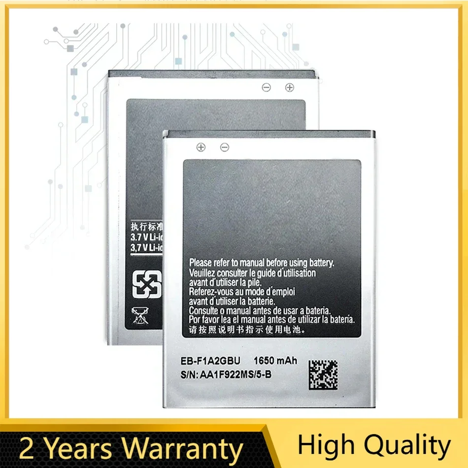 1650mAh EB-F1A2GBU Phone Battery For Samsung Galaxy S II S2 I9100 I9100G I9050 I9108 I9103 I777 I9188 B9062