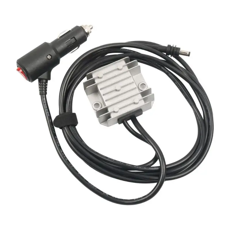 Vehicle Socket Step Up Converter for Mini Satellite Internet Gear, 12V/24V to 30V Power Cable with Aluminum Housing for Boat and