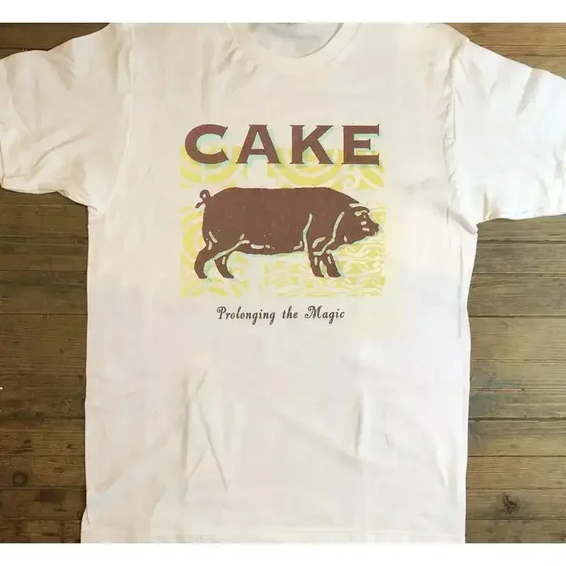 Cake Band Prolonging The Magic Album White T Shirt Unisex All Sizes Xa457