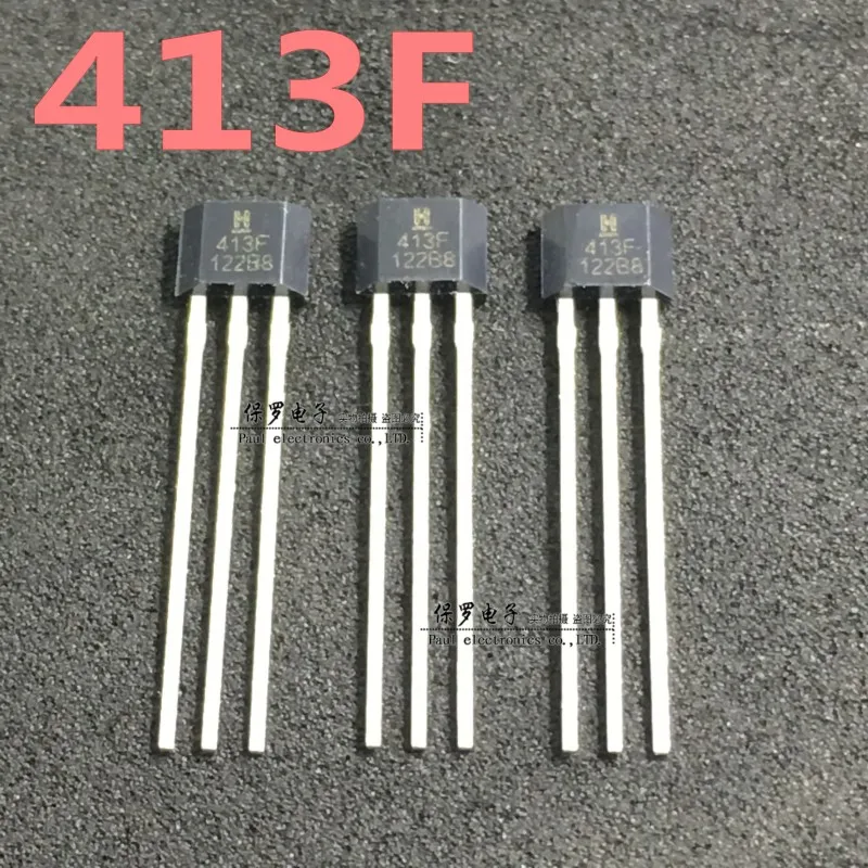 10PCS/413 Hall Switching Element OH413 Hall Sensor SS413F Bipolar Latch Hall