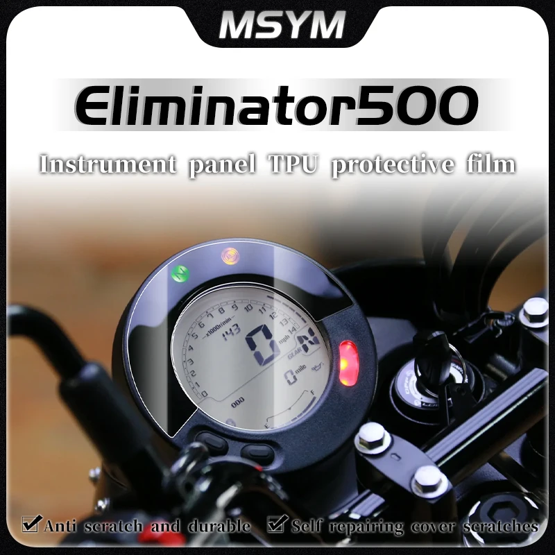 

Dashboard Screen Protector Instrument Scratch Protection Film For KAWASAKI Eliminator 500 ELIMINATOR 500 eliminator 500