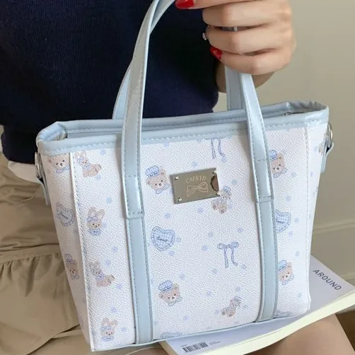 

2025 Yuezi Printed Bucket Bag for Women Minimalist Shoulder Crossbody Purse Fashionable Handbag"