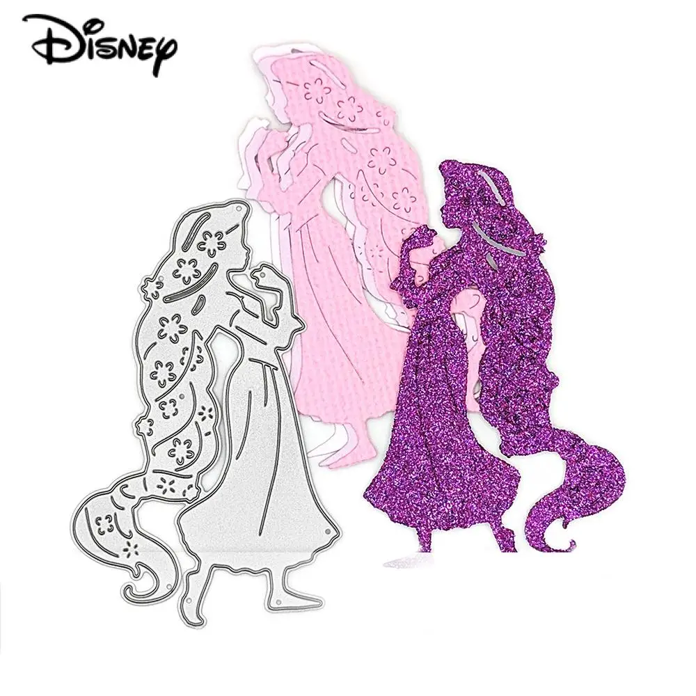 Disney Princess Metal Cutting Dies Tangled Rapunzel Cut Dies Mold for DIY Scrapbooking Decora Paper Craft Knife Mould Blade