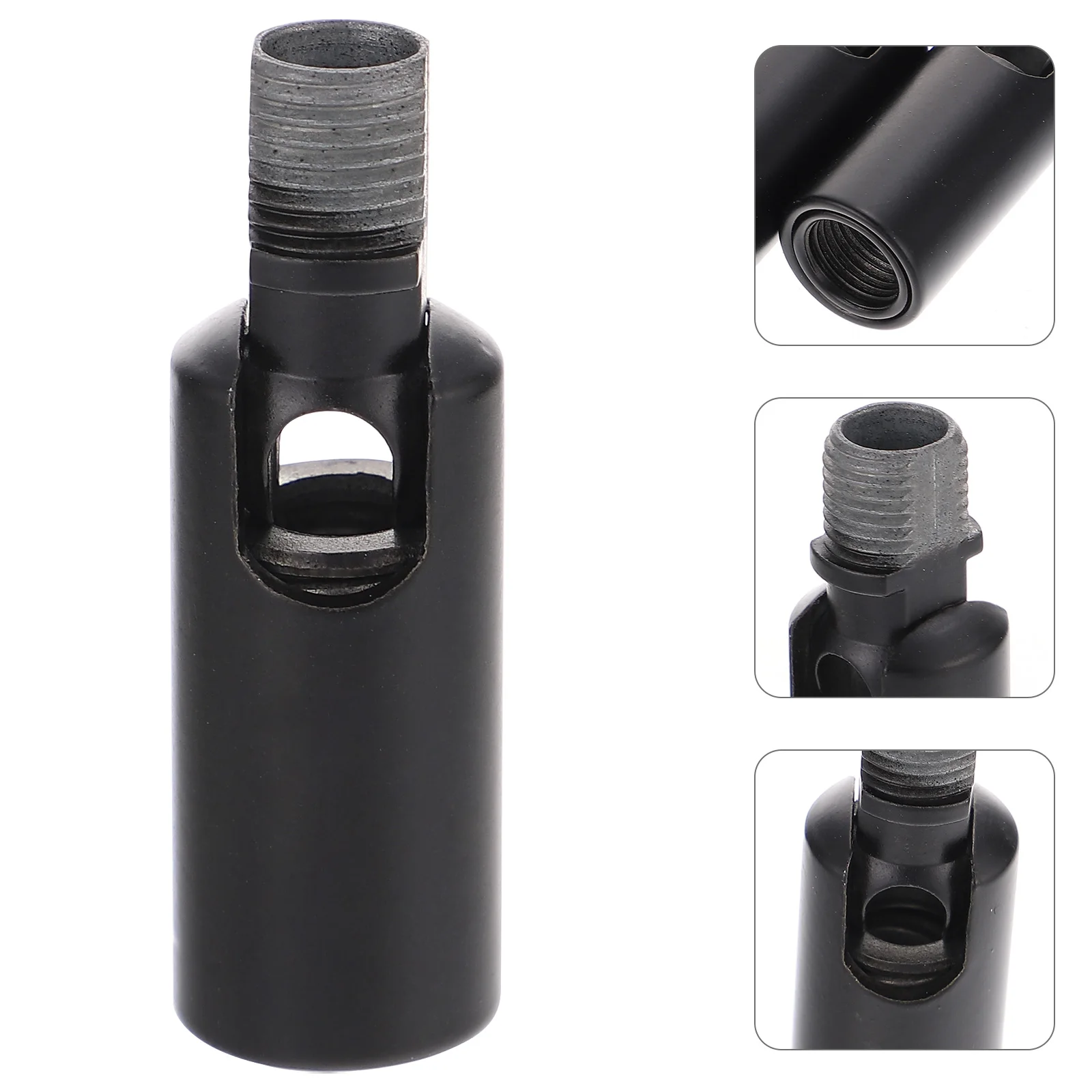 

6Pcs Adjustable Metal Turn Lights Connectors Universal Ceiling Lamp Adapters Durable Threaded Lamp Connectors DIY