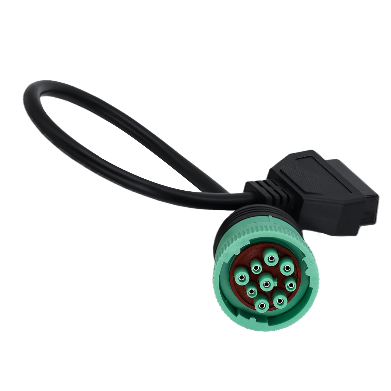 J1939 OBD-Kabel 9-polig auf 16-poliges Heavy Duty Truck OBD2-Diagnose-Adapterkabel für Cummins 0,3 m J1939 OBDII-Konverter-Anschluss – Detail 8
