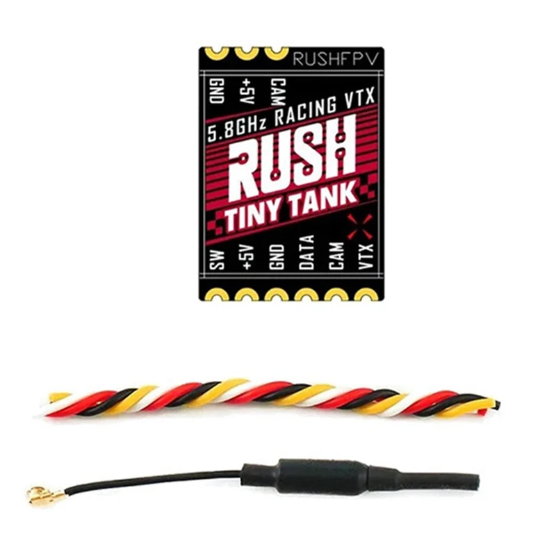 RUSH TINY TANK VTX 5.8G 48CH 350MW 5V 나노 FPV 송신기, TBS Smartaudio FPV RC 레이싱 드론용