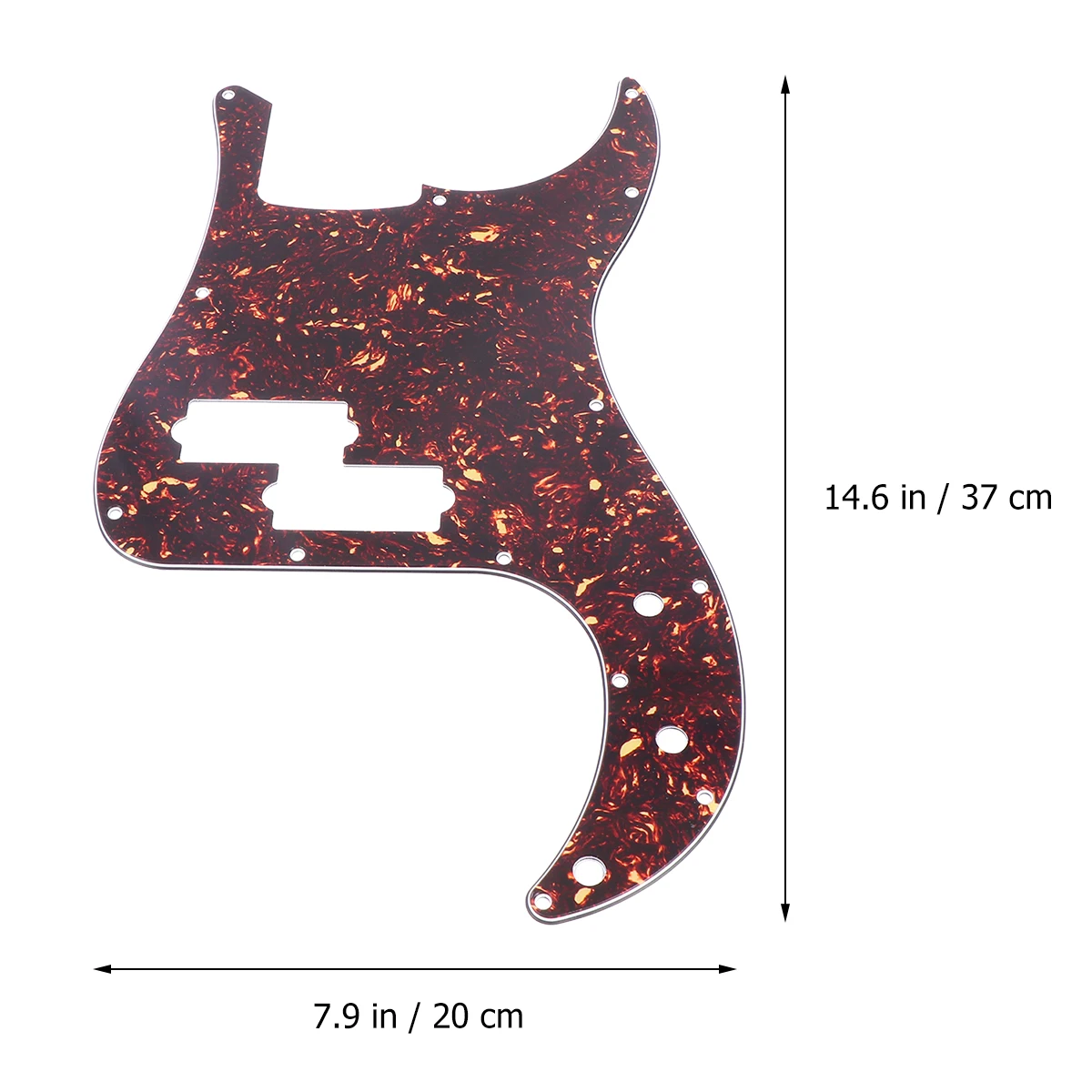 

PB Bass Bass Scratch Plate 13 Holes 13 Holes Scratch Plate