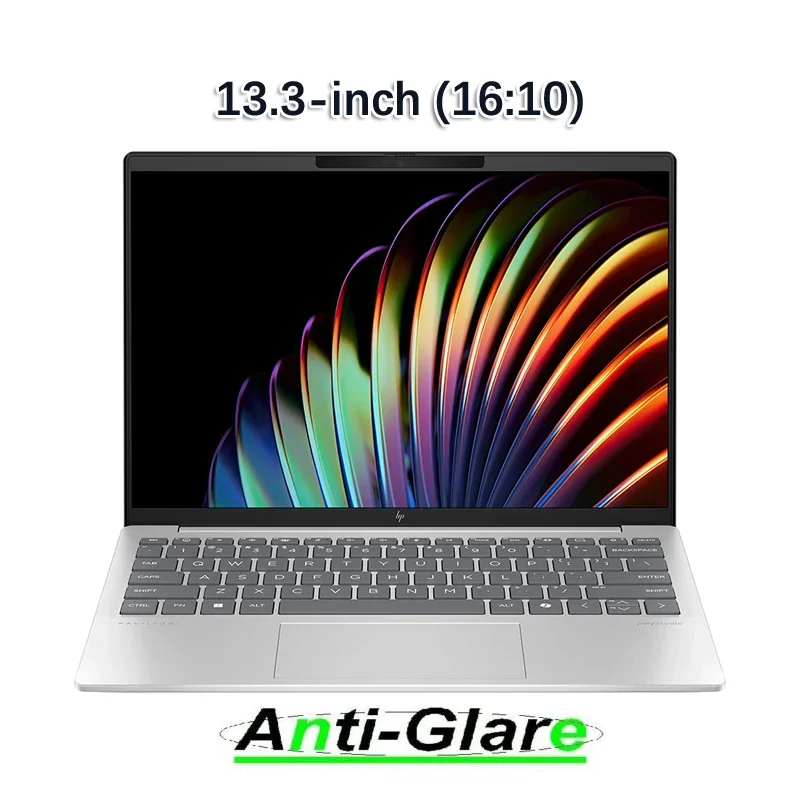 2X cubierta protectora de pantalla antideslumbrante/anti rayos azules para HP Pavilion Aero Laptop 13-bg0087nr/13z-bg000 13,3 "ordenador portátil 16:10