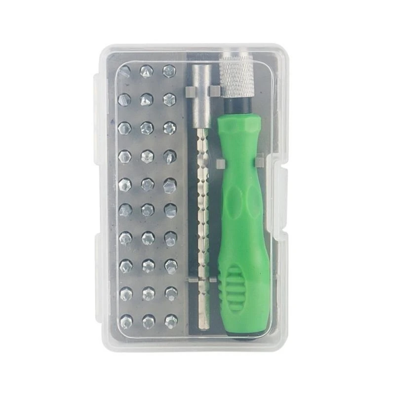 

652F 32 in 1 Small Screwdriver Set with 30 Bits Including Slotted Crossing Torxs & Socket Upgrades for Electronics Repair