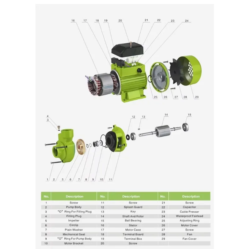 High Pressure QB60 0.5HP Electric Brass Impeller Peripheral Centrifugal Clean Water Pump qb Peripheral Pump for Home