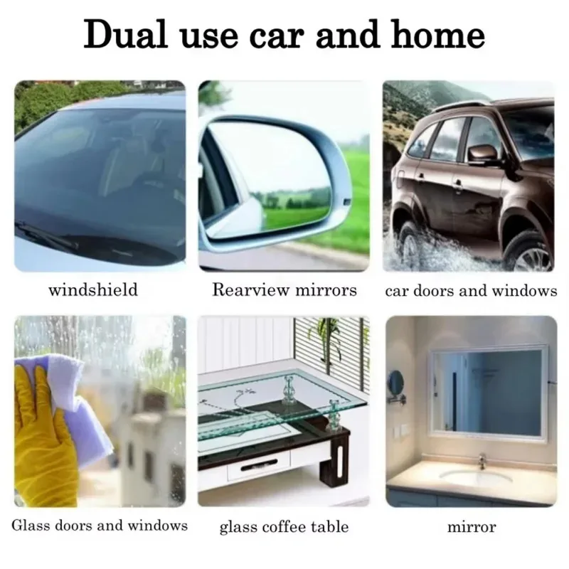 Car Windshield Washer Effervescent Sheet Car Effervescent Cleaning Solution Wiping Glass Solid Cleaning Effervescent Tablets