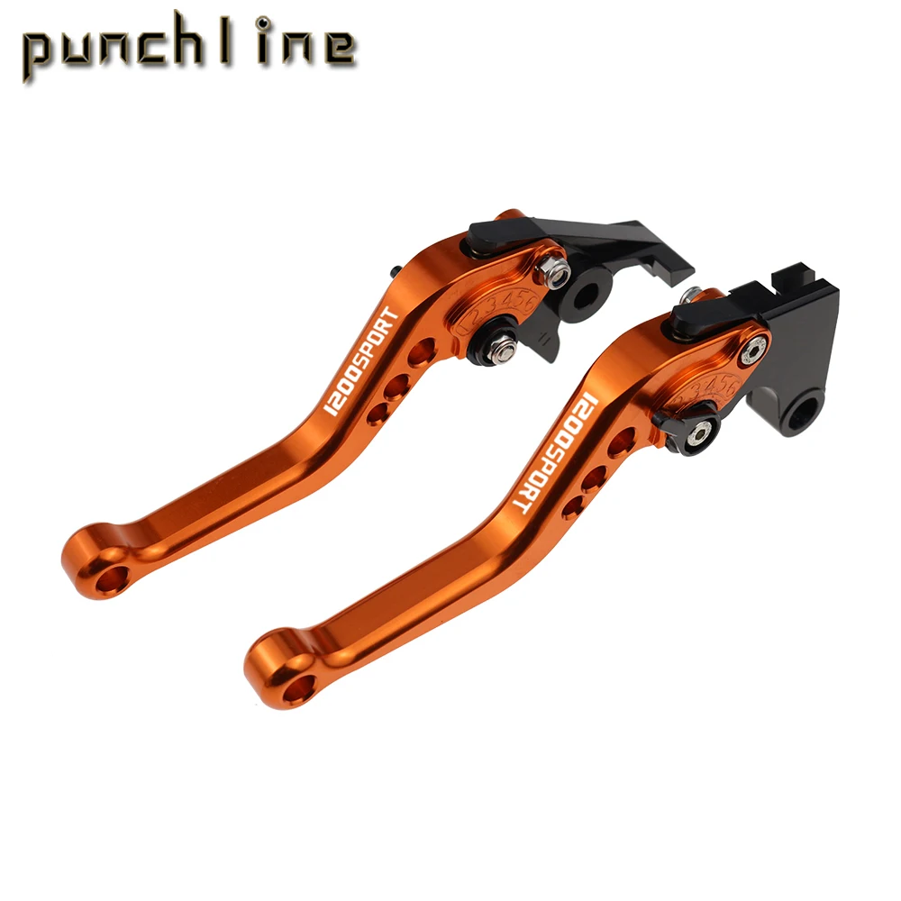 Fit For 1200 SPORT 2007-2013 1200 SPORT 2008 2009 Motorcycle CNC Accessories Short Brake Clutch Levers Adjustable Handle Set