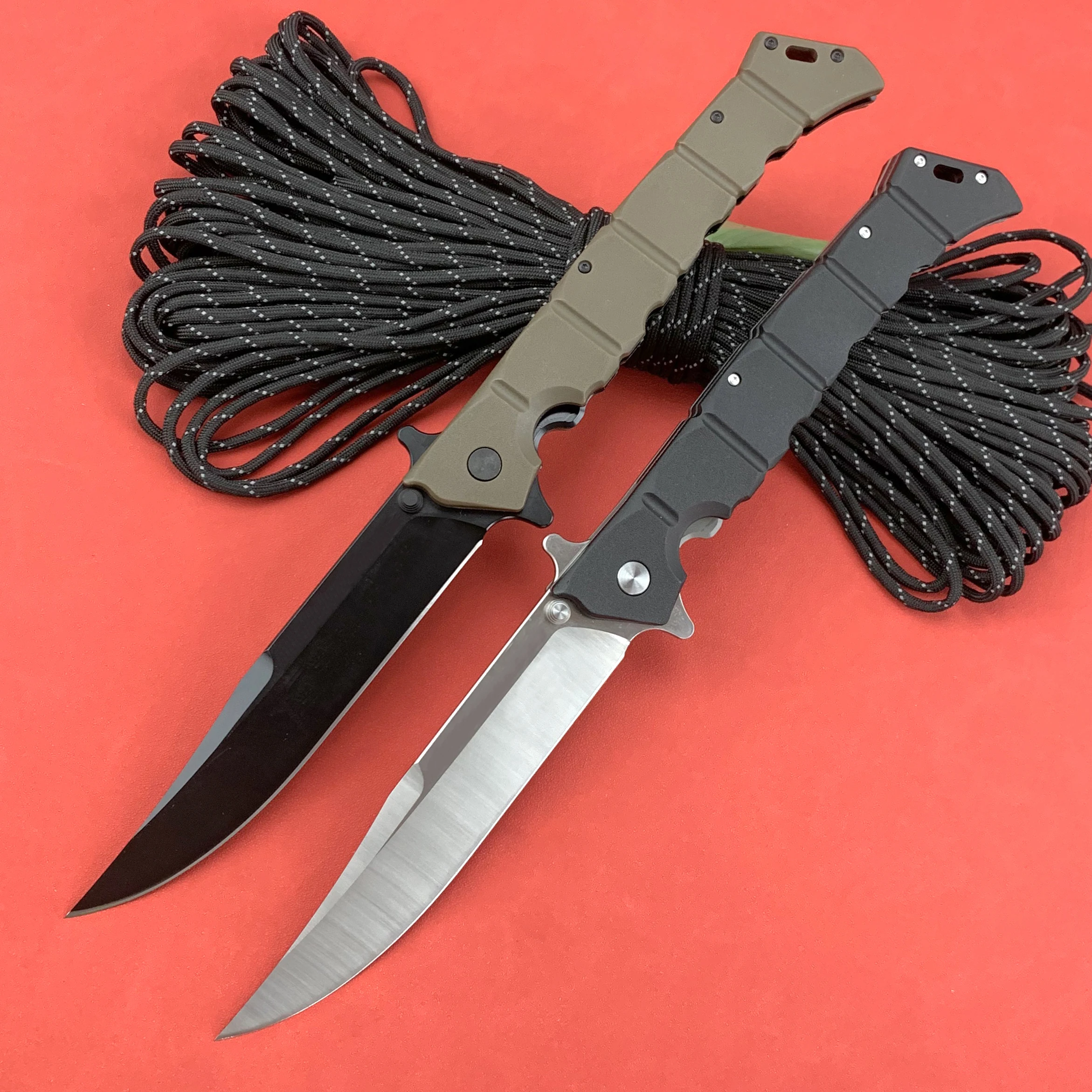 New Knife Types Cold Folding Knife 8Cr13Mov Steel Blade Outdoor Tactical Military Knives Utility Multipurpose Knife for Men