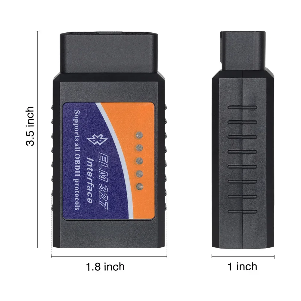 Ferramenta de diagnóstico do carro Code Reader, OBD2 Scanner, Bluetooth, Auto Fault Scanner, Instrumento de diagnóstico, ELM327