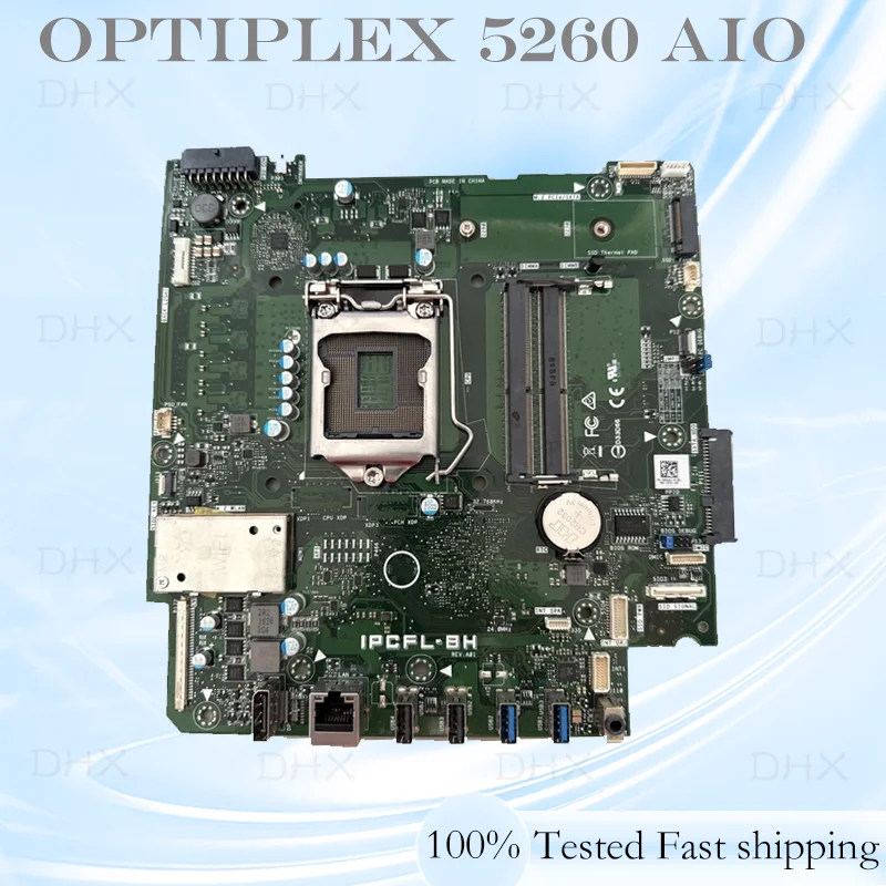 Q370 LGA1151 DDR4 Mainboard CN-03CDJK For DELL OptiPlex 5260 AIO Motherboard IPCFL-BH 03CDJK 3CDJK 100% Tested Fast Ship