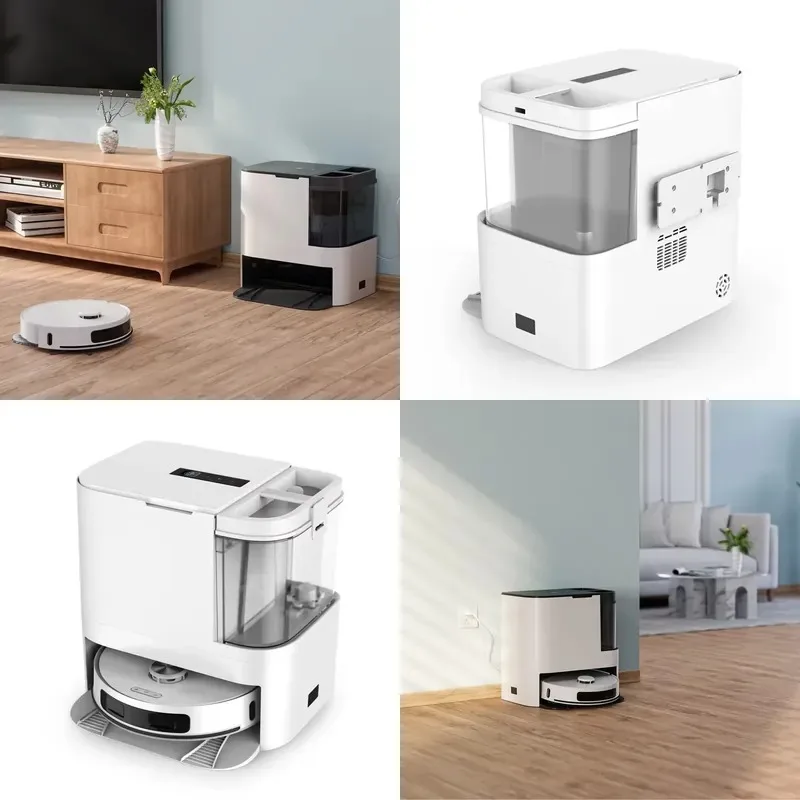 Self-Emptying Robot Vacuum and Mop with LiDAR Navigation Intelligent Mapping Automatic Dust Collection Cleaning Machine