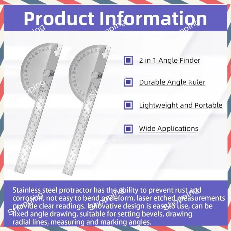 M20K 15-120 องศามีดมุม Finder และ 180 องศาเครื่องวัดมุมชุด BEVEL Gauge เครื่องวัดมุมไม้บรรทัดวัดเครื่องมือ
