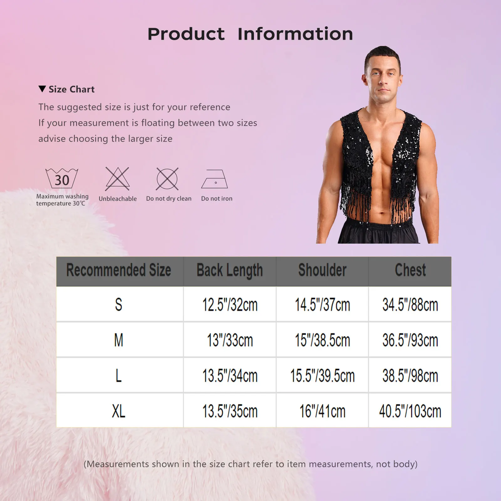 Mens คาวบอย Western เครื่องแต่งกายเงา Vintage 70s Disco เครื่องแต่งกาย Fringe เลื่อมเสื้อกั๊กแขนกุดเปิดด้านหน้า Cropped Vest เสื้อสเวตเตอร์ถัก