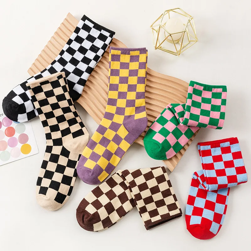 Women Socks Geometr…