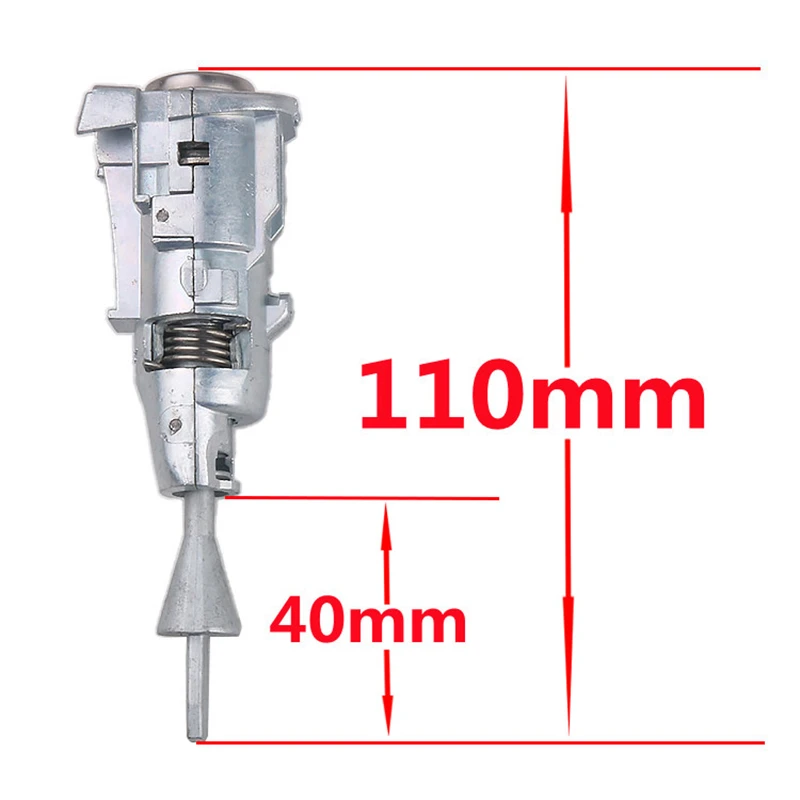 XIEAILI OEM cilindro serratura porta sinistra cilindro serratura Auto per Vw 2006-2011 Sagitar con chiave 1 pz S544