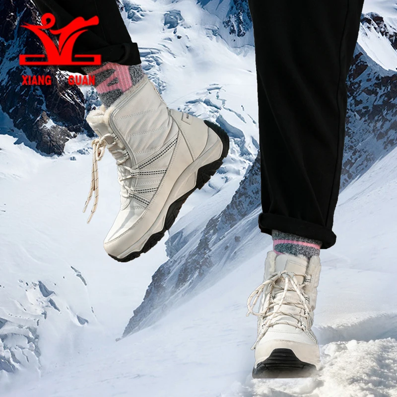 XG 2022 New Snow Boots  Keep Warm Climbing Boots Men Hiking Shoes For Men Anti Slip Resistant Sneaker Men Trekking Shoes Women