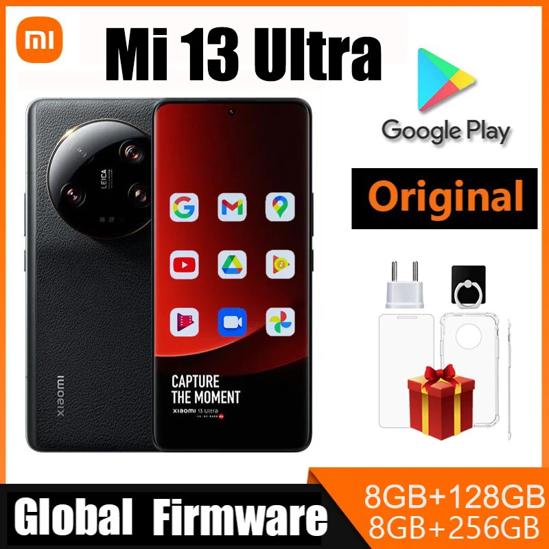 

Смартфон Xiaomi 13 Ultra Snapdragon 8 Gen2, 6,73 дюйма, MIUI 14, Android 13 90 Вт, беспроводной 50 Вт, глобальный романтированный телефон