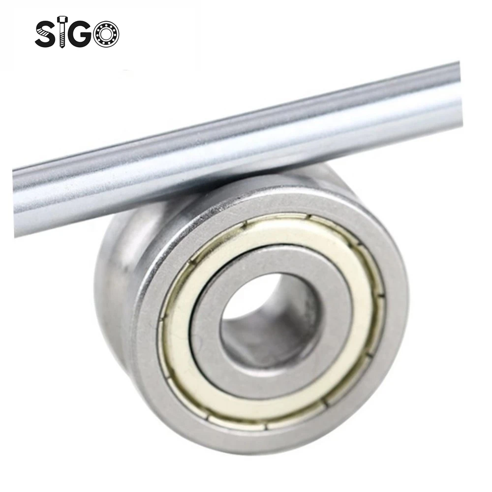 1/10PCS 633 634 635 636 637 638 639 Grooved Bearing U-V Through The Groove Straightener Bearing Power Tool Bearings