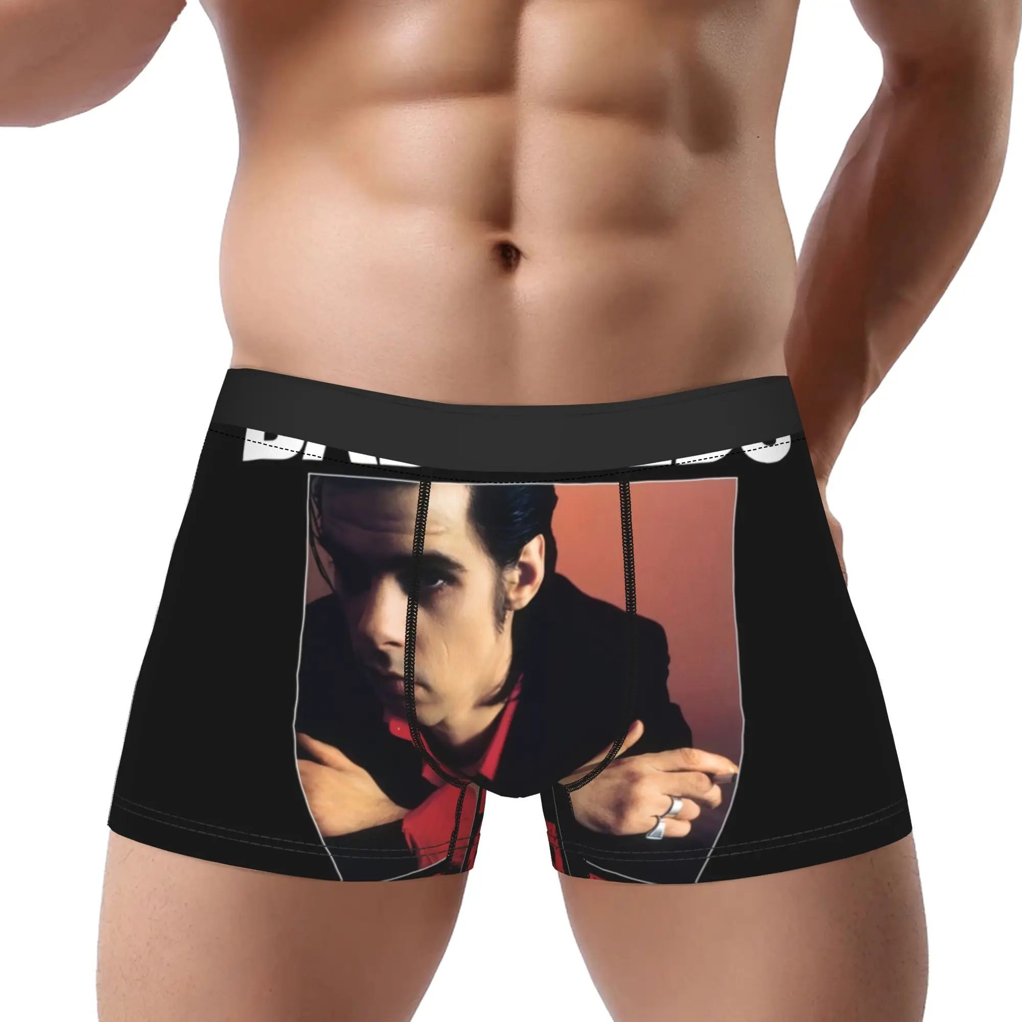 

Трусы Nick Cave Homme, мужское нижнее белье, шорты с принтом Nick Cave, трусы-боксеры