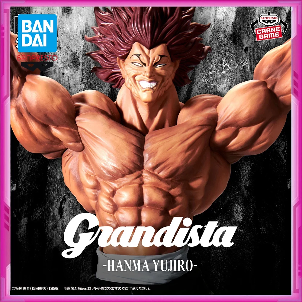 

Original BANDAI BANPRESTO BAKI Grandista Hanma Yujirō PVC Anime Action Collections Model Toy Figures
