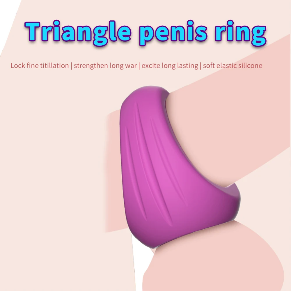 Men Sex Penis Cock Ring Stay Hard 3 Color Cockring Erotic Sex Toys For Men Extend Delay Times Erotik Silicon Rings